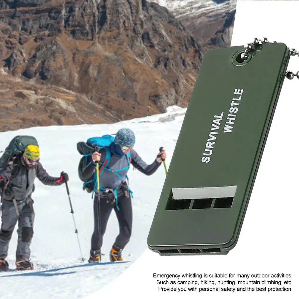 Hunting Outdoor Gear - Peluit Darurat Luar Ruangan 3-Frekuensi Desibel