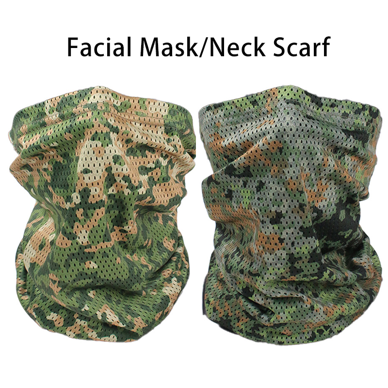 Hunting Outdoor Gear - Masker Wajah Pelindung Matahari Ringan untuk