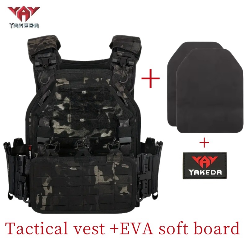 Hunting Outdoor Gear - Rompi Taktis YAKEDA 6094 Lepas Pasang