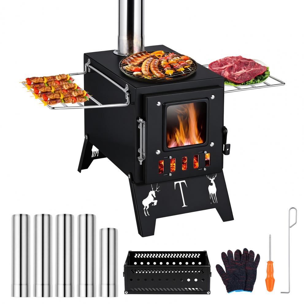Outdoor Hunting Heater - Kompor Kayu Lipat Portabel 2 in