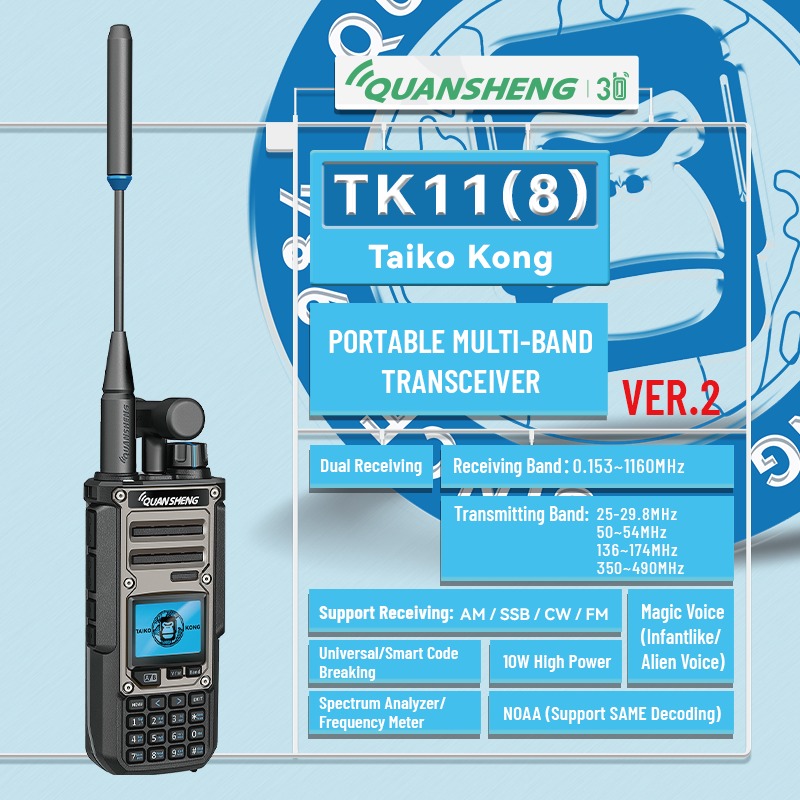 Radio Dua Arah Multi-Band 10W  - Hunting Outdoor Gear ulasan dan harga