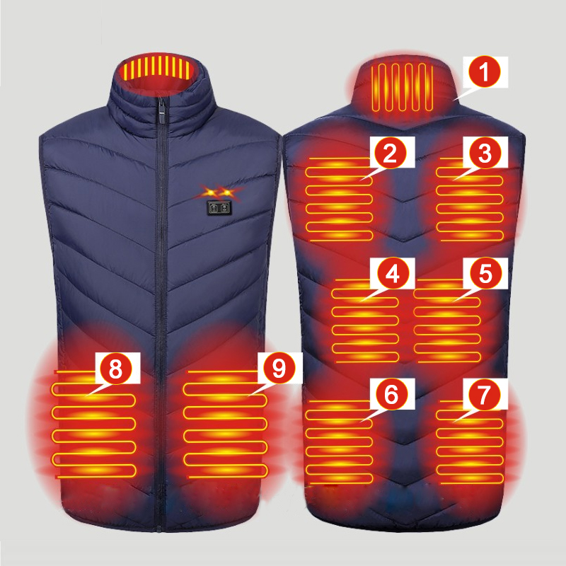 Rompi Pemanas 9 Area Musim Din - Outdoor Hunting Heater ulasan dan harga