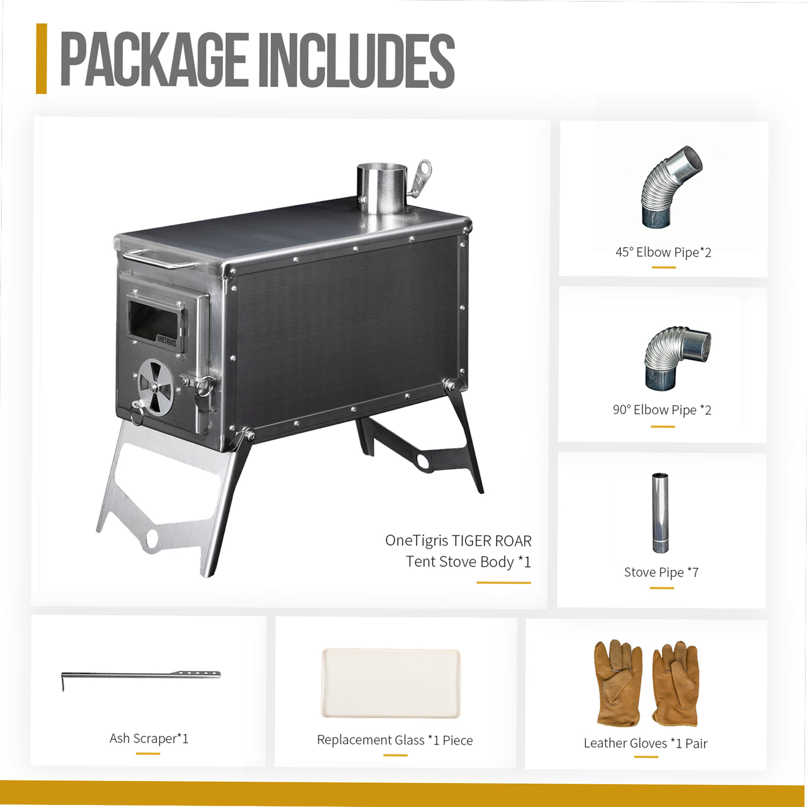 Kompor Tenda OneTigris Tiger R - Outdoor Hunting Heater ulasan dan harga