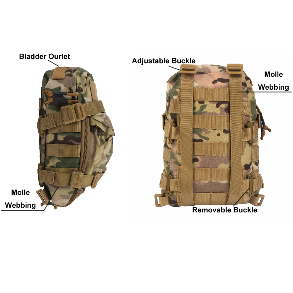 Tas Hidrasi Mini Ransel Taktis - Hunting Outdoor Gear ulasan dan harga