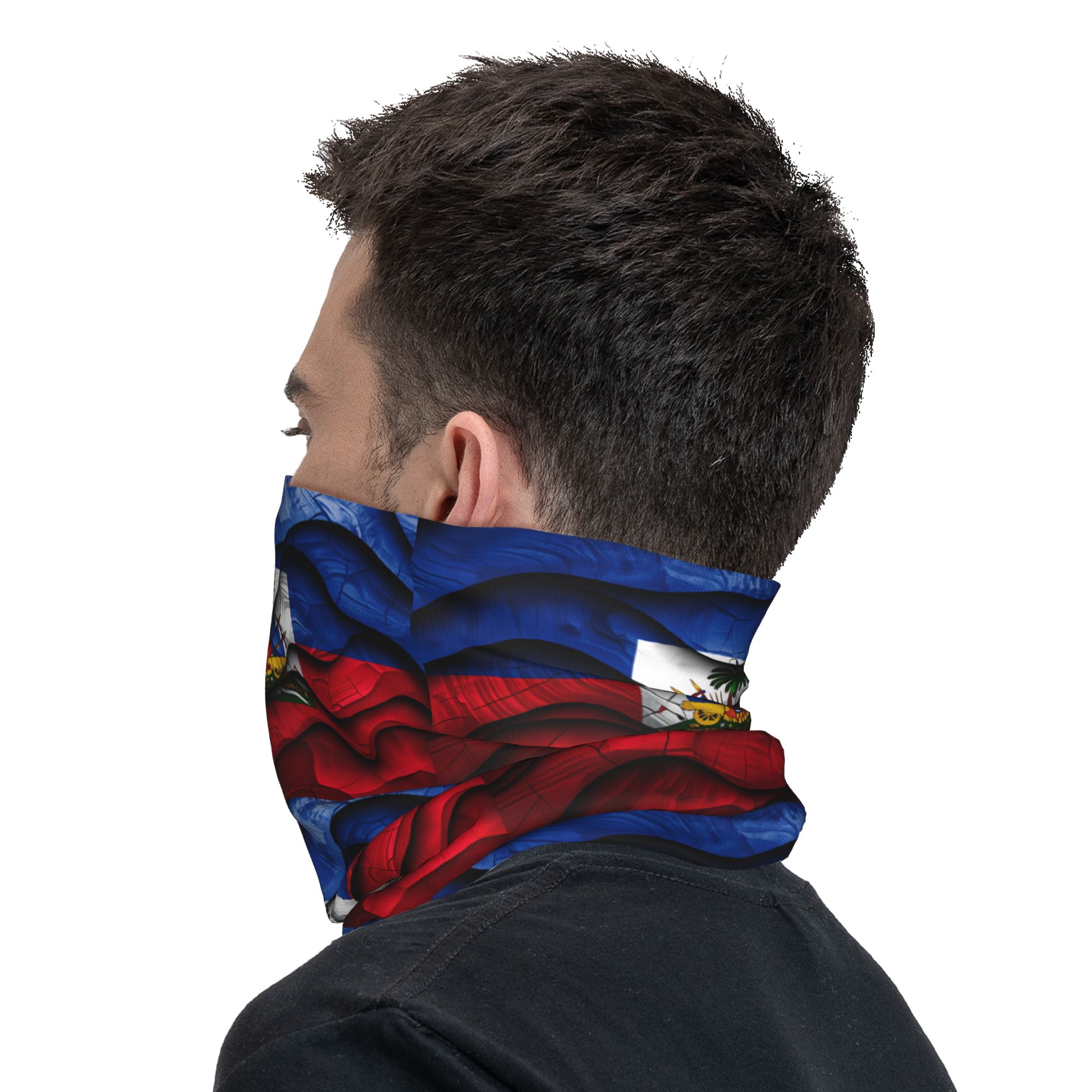 Balaclava Bendera Haiti Masker - Outdoor Hunting Prints ulasan dan harga
