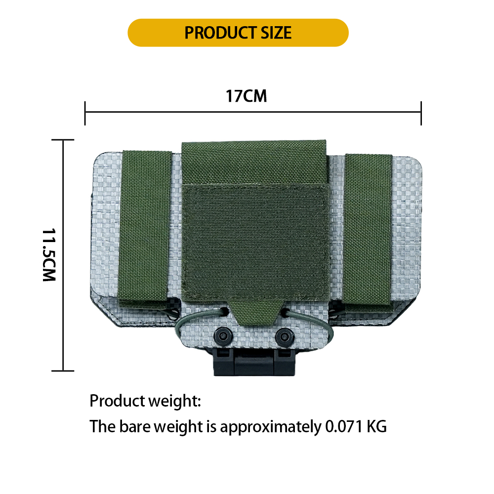 BOOIU MOLLE Papan Navigasi Lip - Hunting Outdoor Gear ulasan dan harga