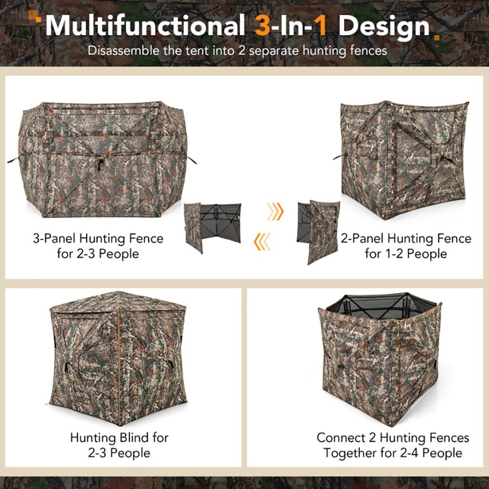 Tenda Berburu 5-in-1 yang Dapa - Hunting & Outdoor Supplies Vanderbijlpark ulasan dan harga