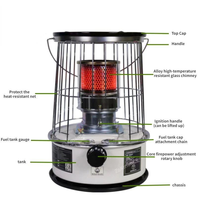 Pemanas Kompor Minyak Tanah Po - Outdoor Hunting Heater ulasan dan harga