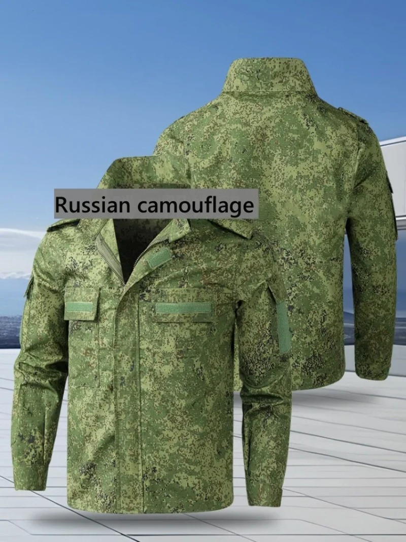 Seragam Tempur Kamuflase Rusia - Men'S Outdoor Hunting Jacket ulasan dan harga