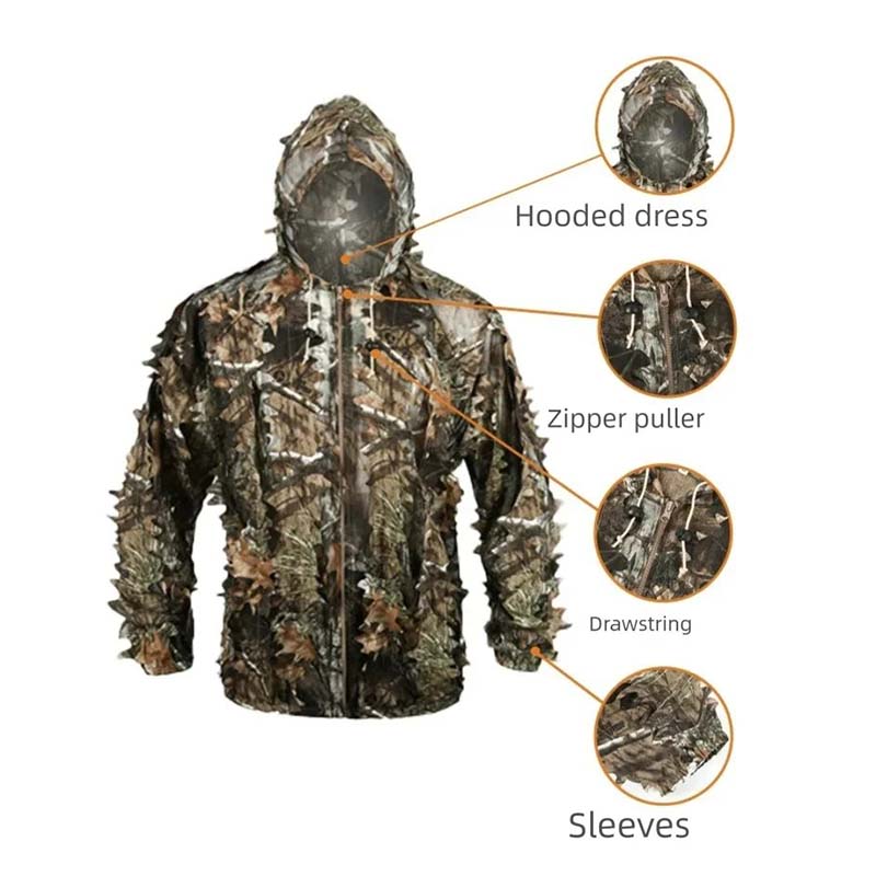 Setelan Berburu Kamuflase Bion - Outdoor Hunting Prints ulasan dan harga