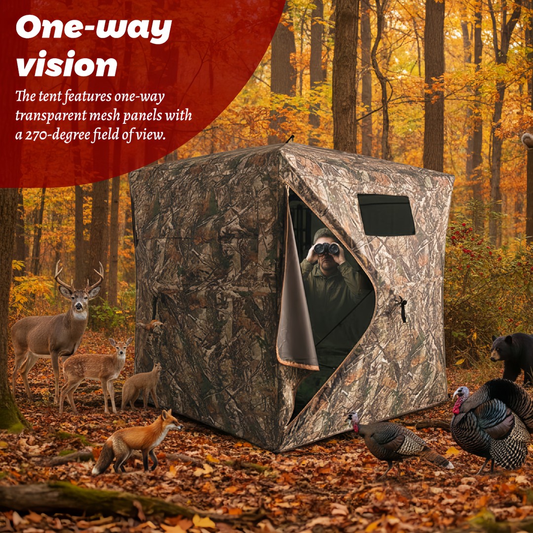 Tenda Berburu Pop-Up Kamuflase - Hunting & Outdoor Supplies Vanderbijlpark ulasan dan harga