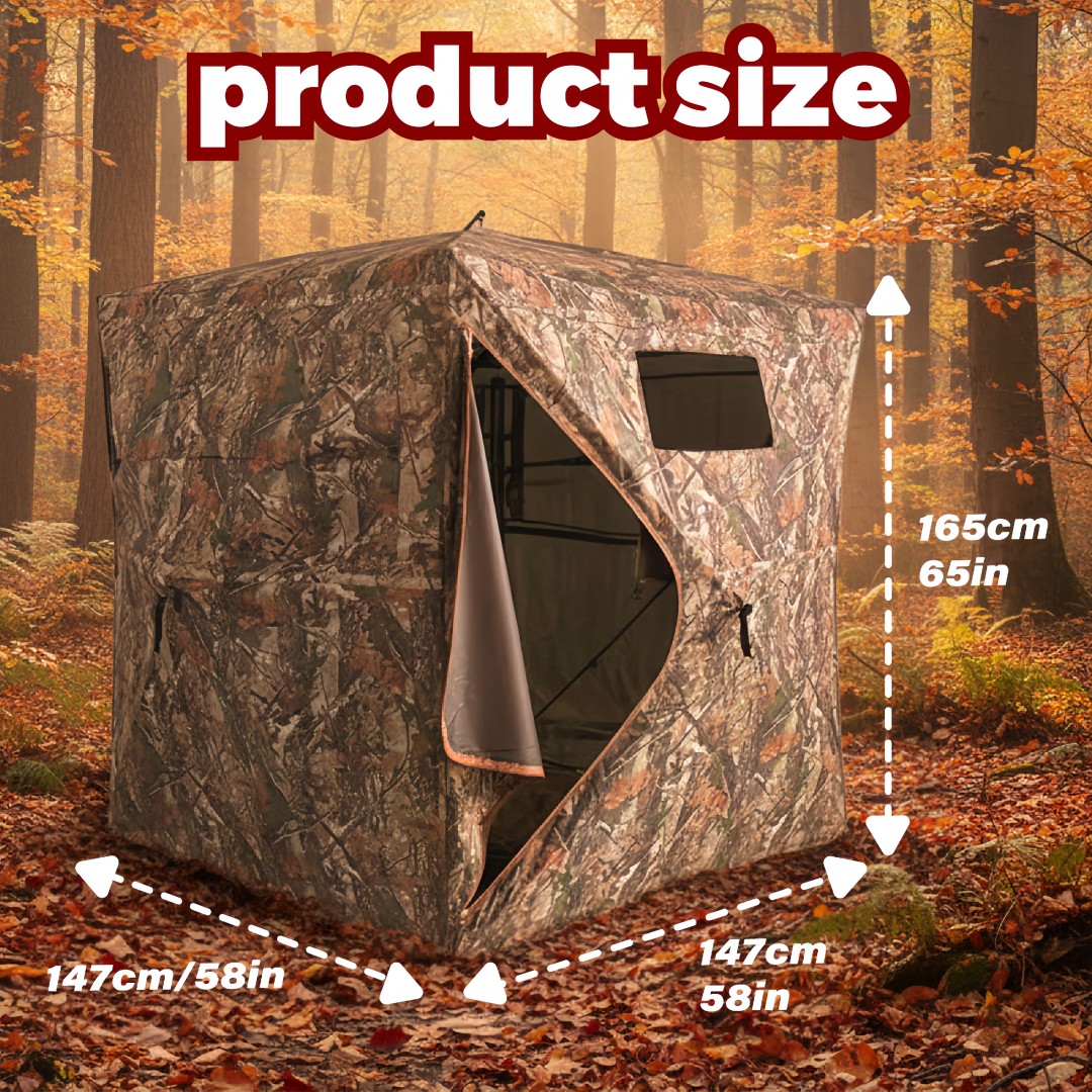 Tenda Berburu Pop-Up Kamuflase - Hunting & Outdoor Supplies Vanderbijlpark ulasan dan harga