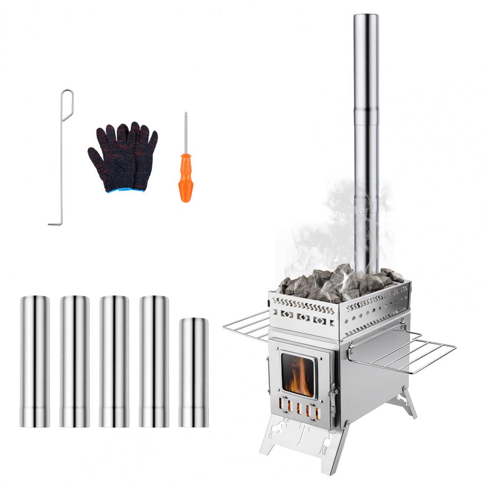 Kompor Kayu Lipat Portabel 2 i - Outdoor Hunting Heater ulasan dan harga